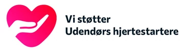 Vi støtter Udendørs hjertestartere